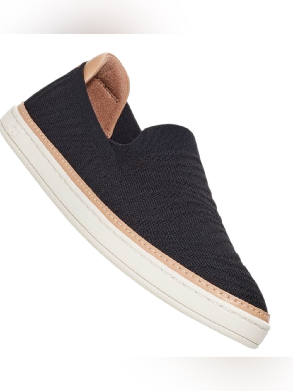 EUC- UGG ‘Sammy Chevron’ Stretch Knit Slip-On Sneakers